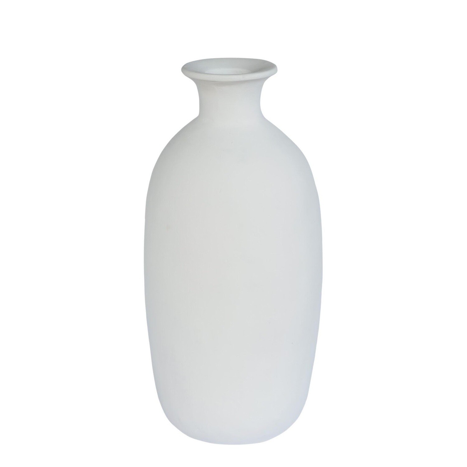 Clay Vase 23 (White)