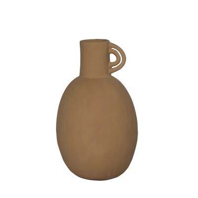 Clay Vase 17 (brown)