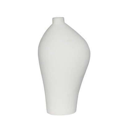 Clay Vase 18 (white)