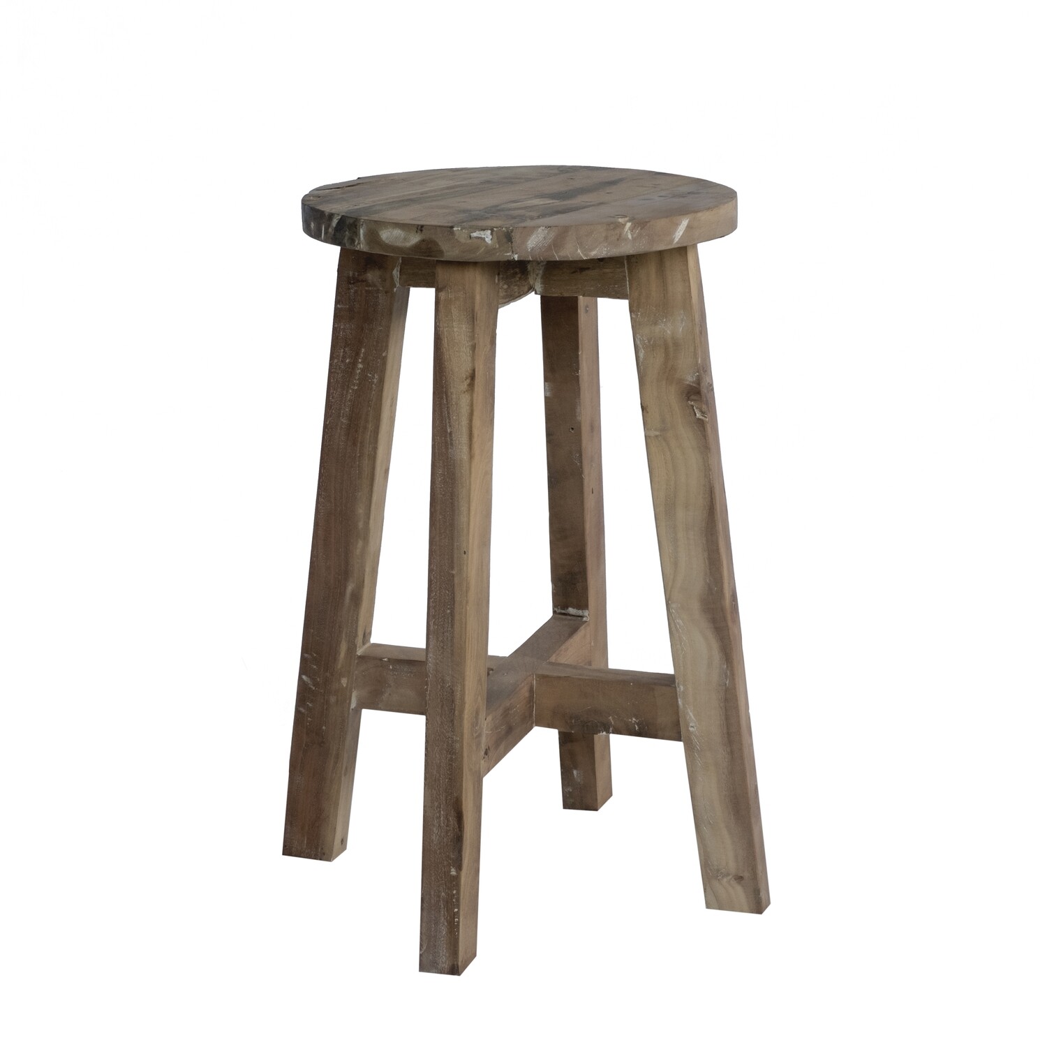 Stool 24 (reclaimed wood)
