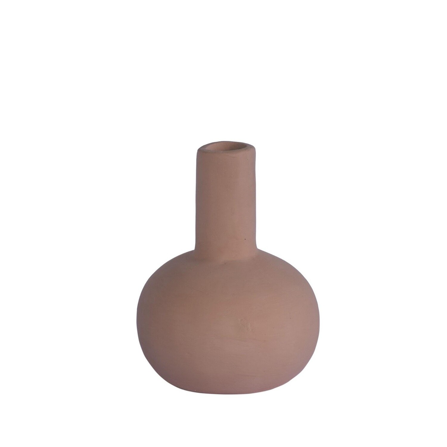 Clay Vase 32 (Dusty Pink)