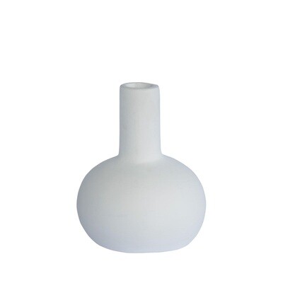 Clay Vase 32 (White)