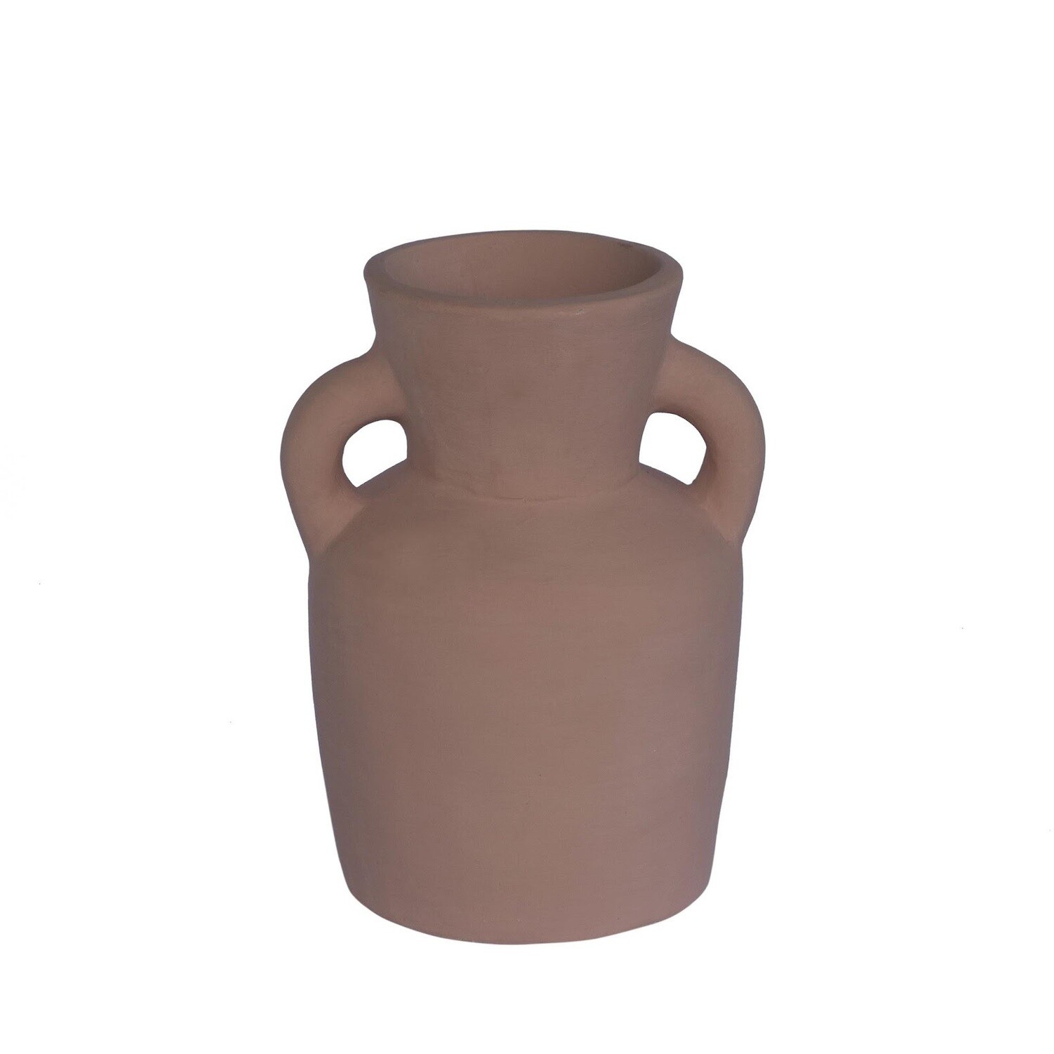 Clay Vase 27 (S: Dusty Pink)