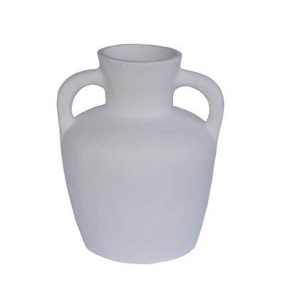 Clay Vase 27 (L: Baby Pink)