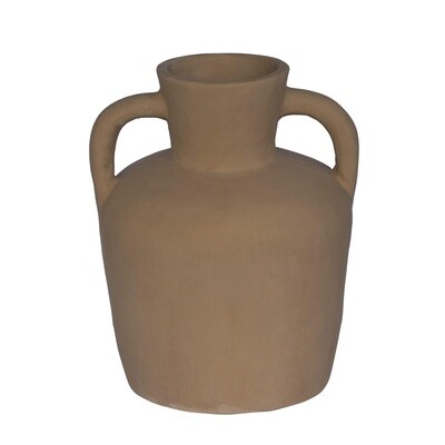 Clay Vase 27 (L: Brown)