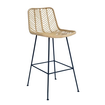 Rattan Bar Chair 1 (Plastic)