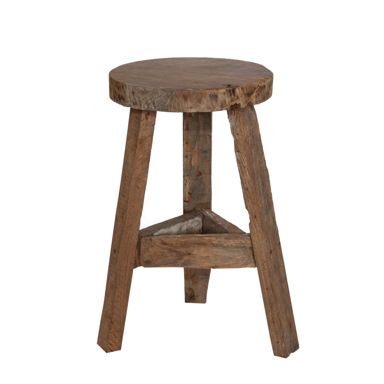 Stool 27 (reclaimed wood)