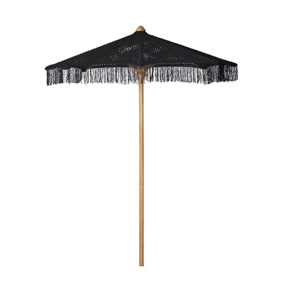 Macrame Umbrella (Black)