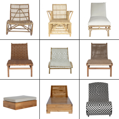LOUNGERS &amp; FLOOR CUSHIONS (MADE ON ORDER)