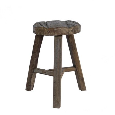 Stool 25 (reclaimed wood)