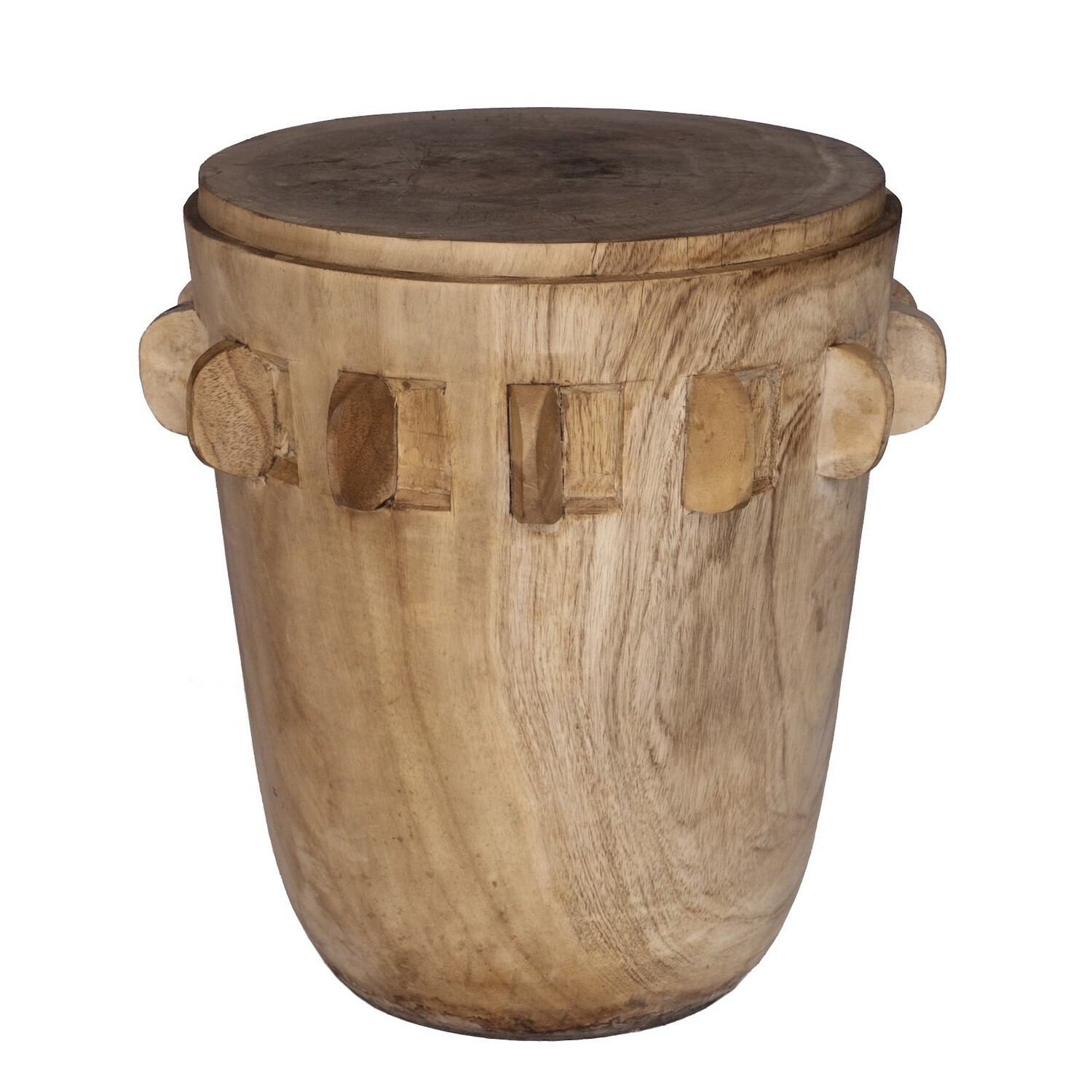 Hand-carved Side Table 7