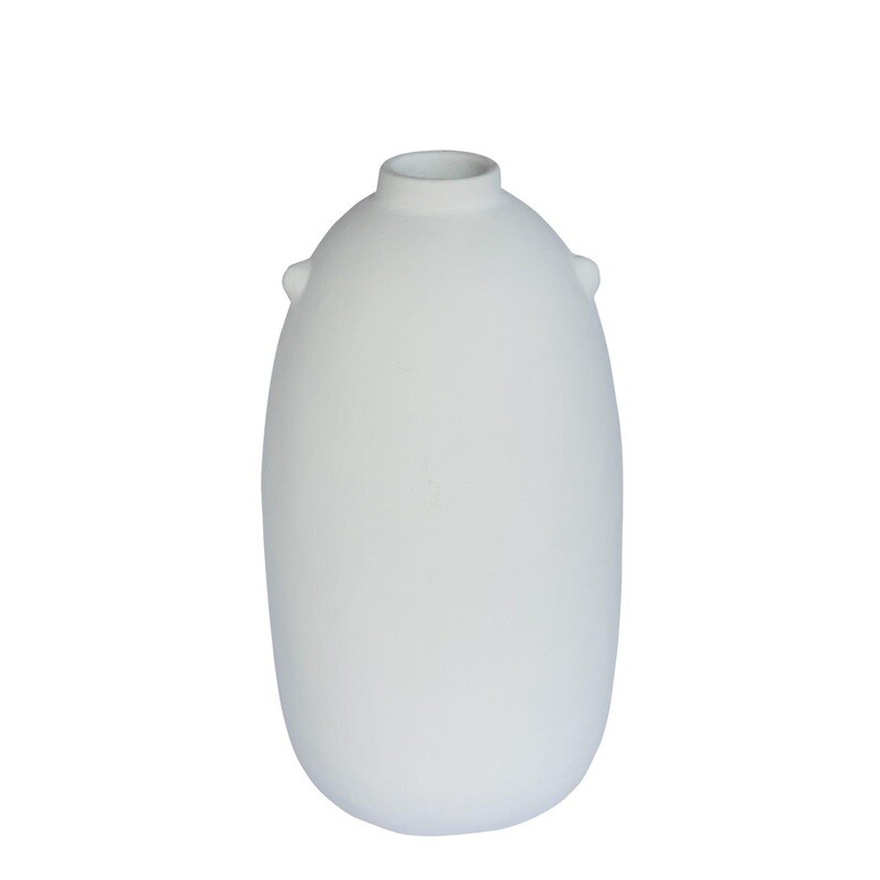 Clay Vase 21 (white)