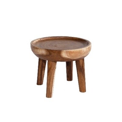 Suar Wood Side Table 1 (50cm)