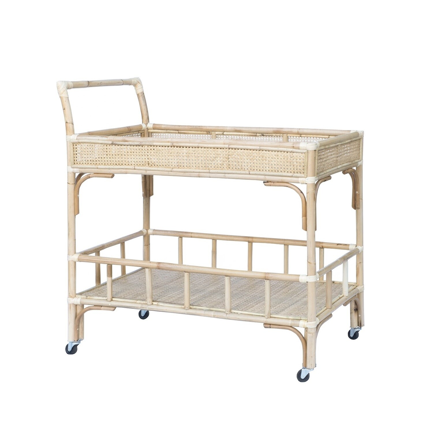 Rattan Drinks Cart