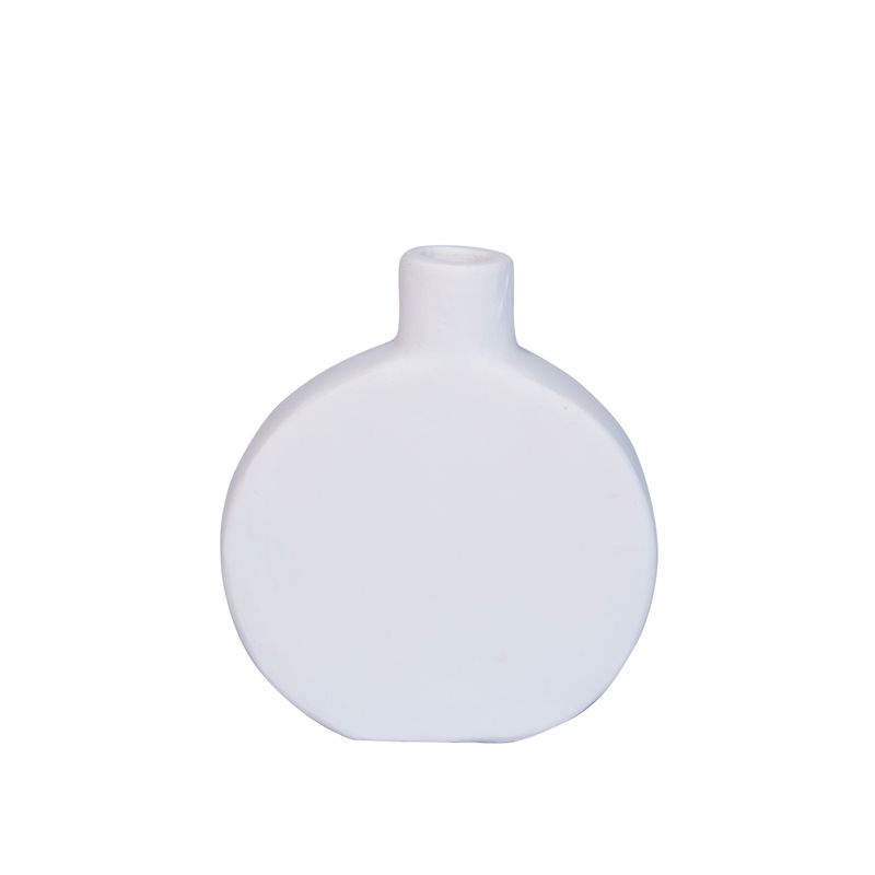 Clay Vase 15 (white)