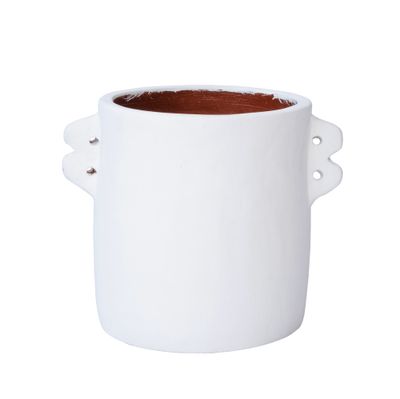 Clay Vase 1 (white)