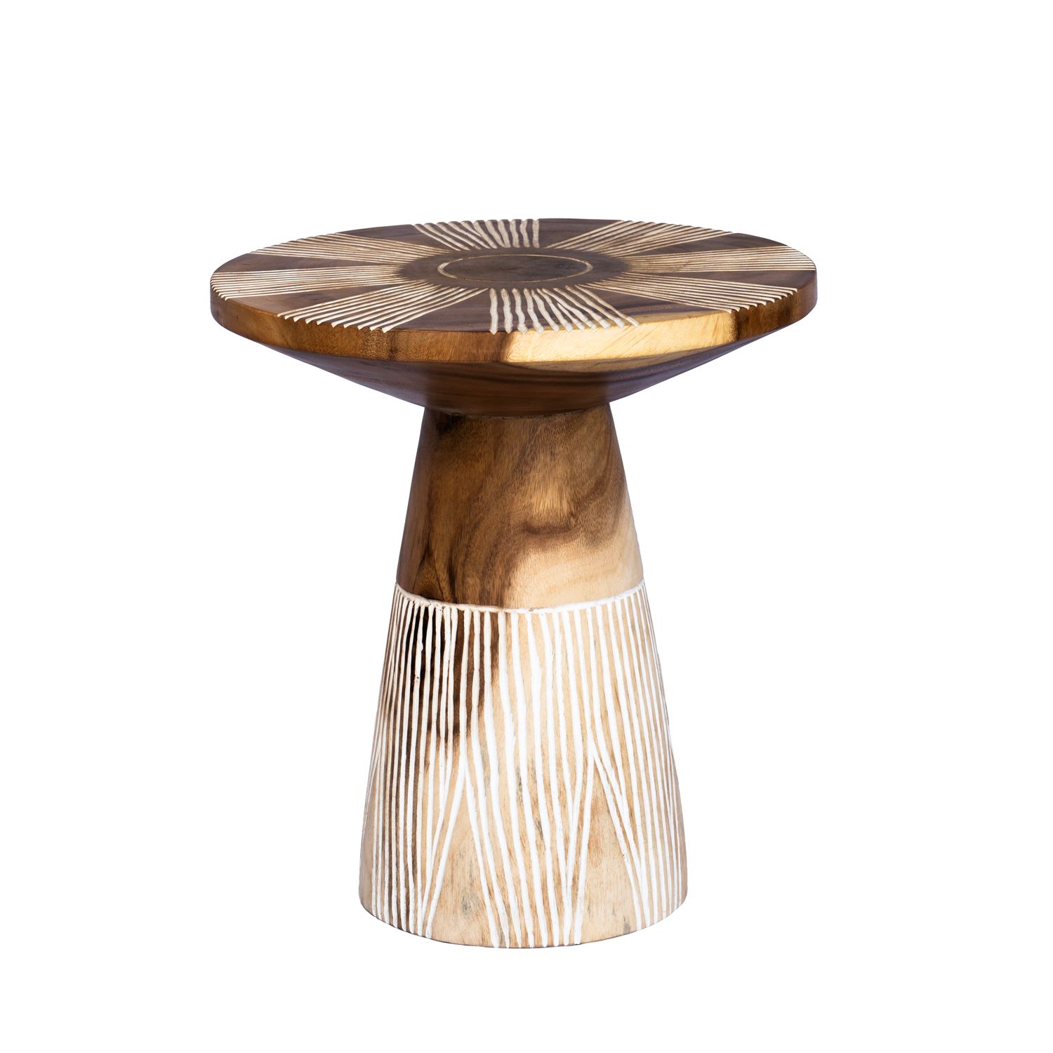Hand-carved Side Table 40
