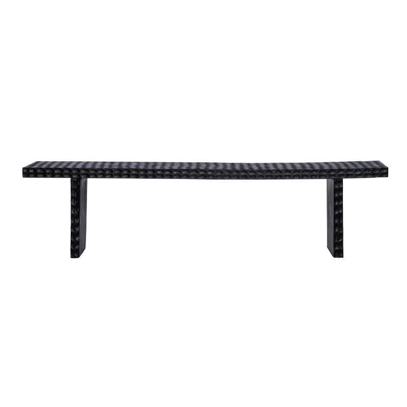 Carved Suar Bench