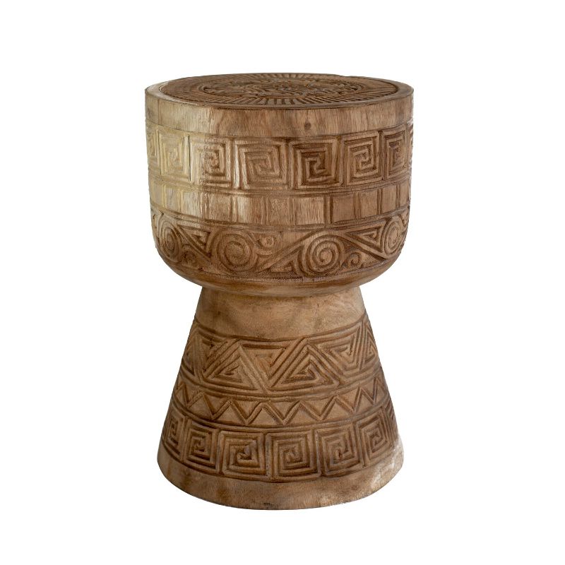 Hand-carved Side Table 2