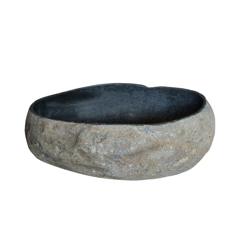 River Stone Bird Bath