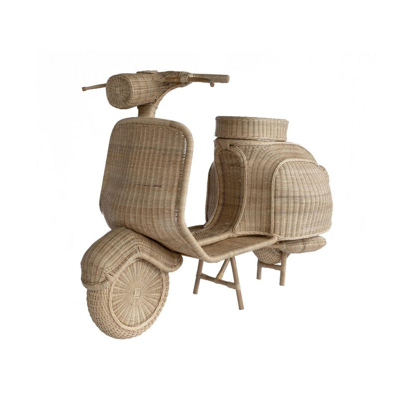 Rattan Scooter