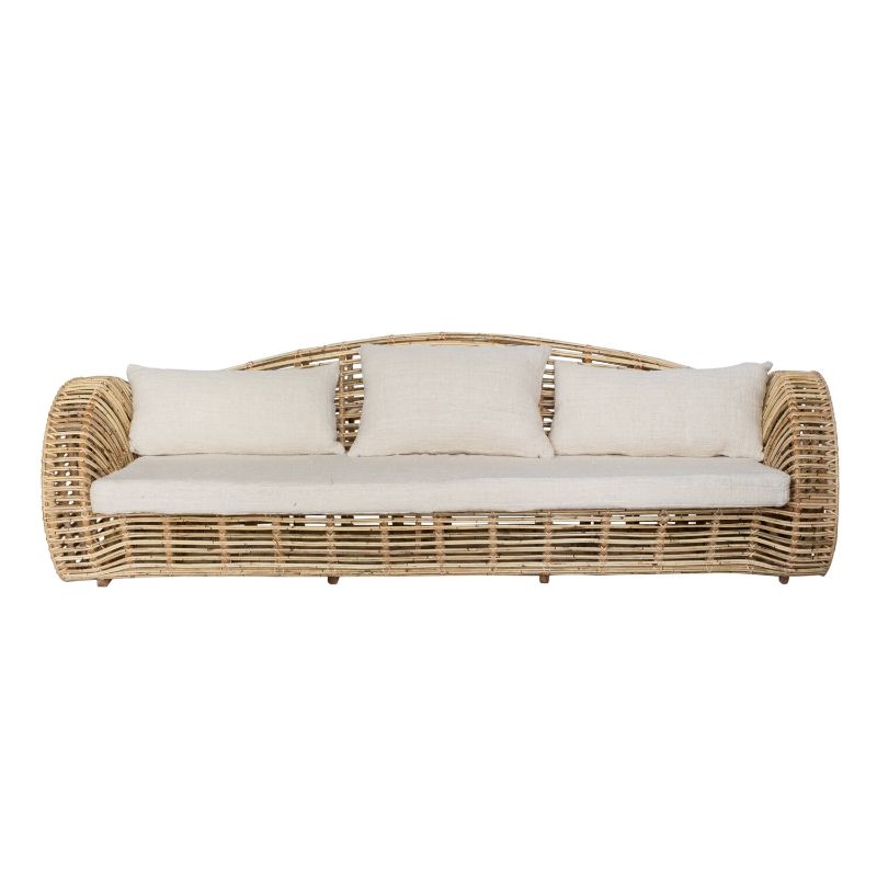 Rattan Sofa 4 (215cm)