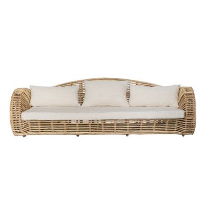 Rattan Sofa 4 (215cm)