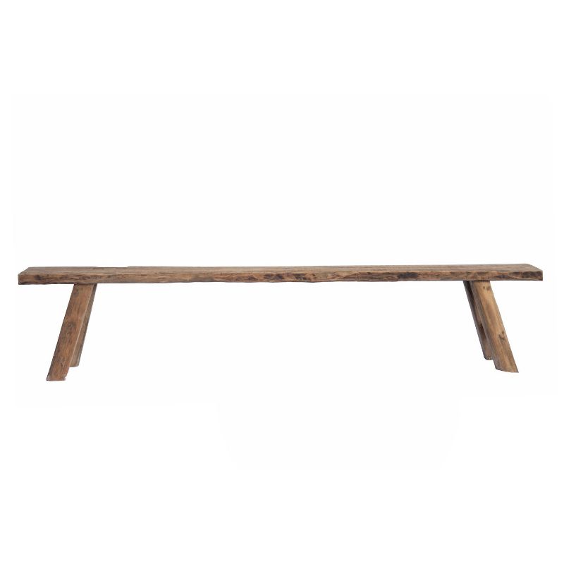 Reclaimed Teak Bench 5