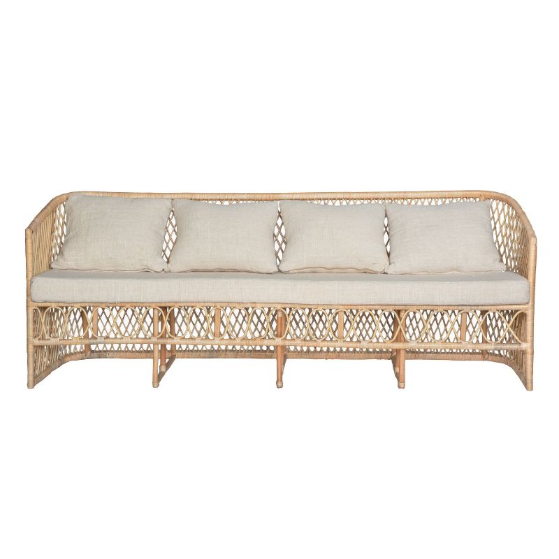 Rattan Sofa 17 (230cm)
