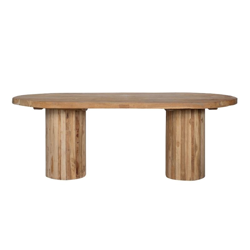 Reclaimed Teak Dining Table (220cm)