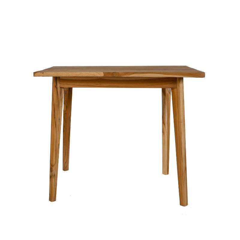Teak Café Table 1 (Round Legs) Large