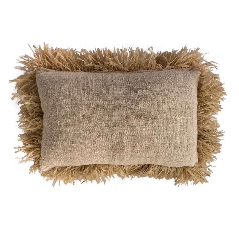 Water Hyacinth Cushion 11 Water Hyacinth Cushion 11