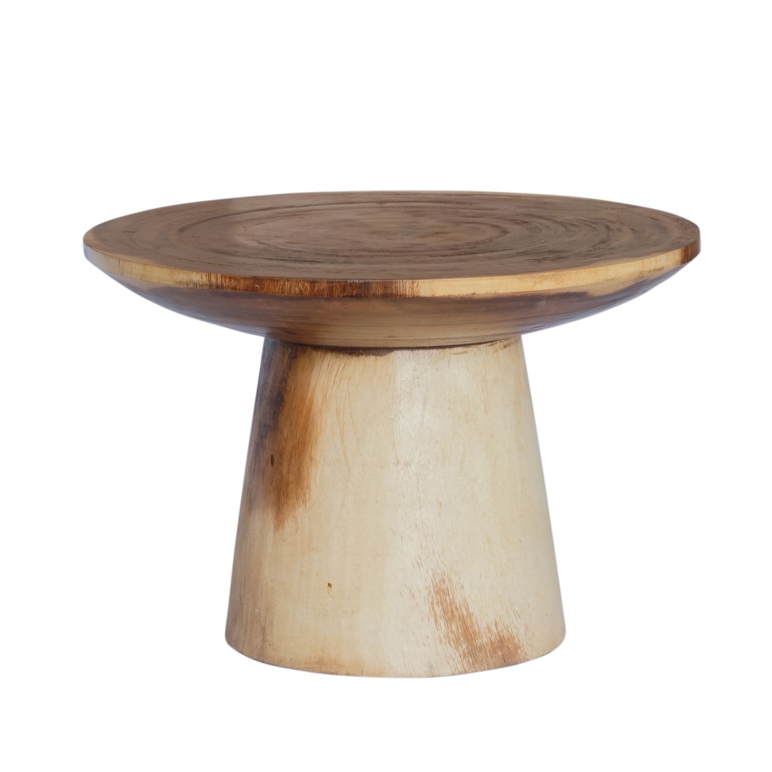 Suar Wood Side Table 2 (50cm)