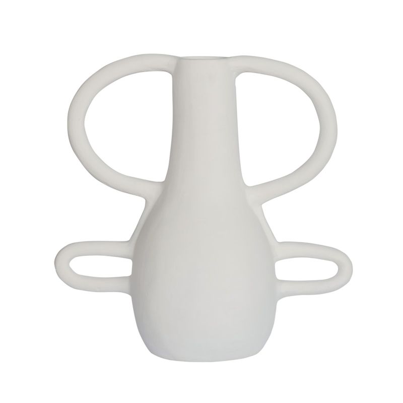 Clay Vase 22 (white)