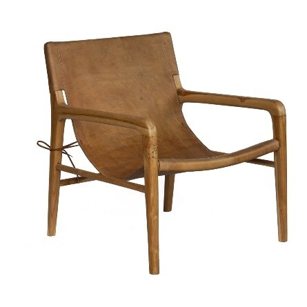 Leather Occasional Chair 1 (Whiskey)