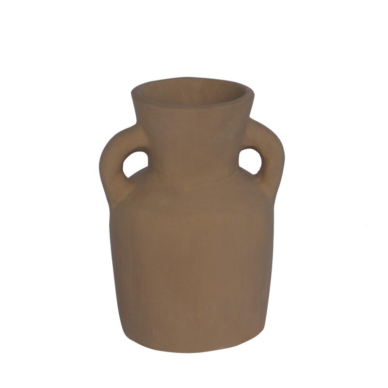 Clay Vase 12 (brown)
