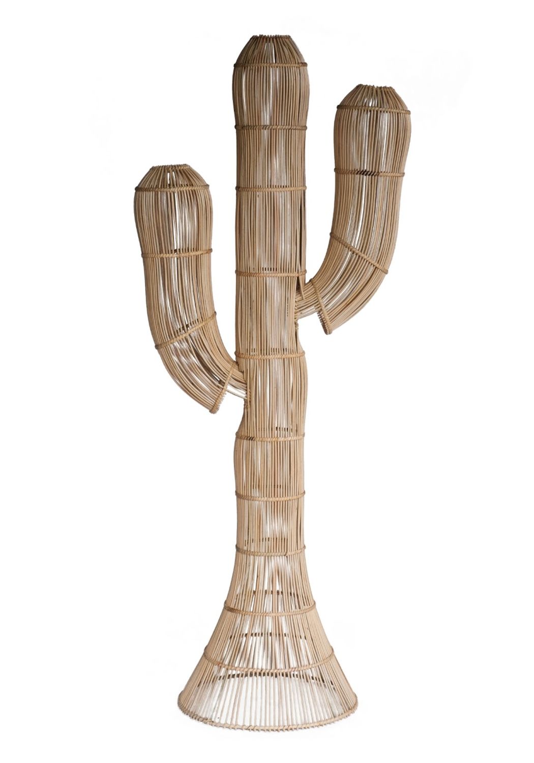 Cactus Floor Lamp 200cm (rattan)