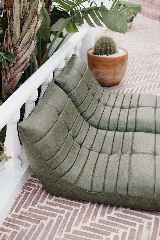 Leather Lounge Chair