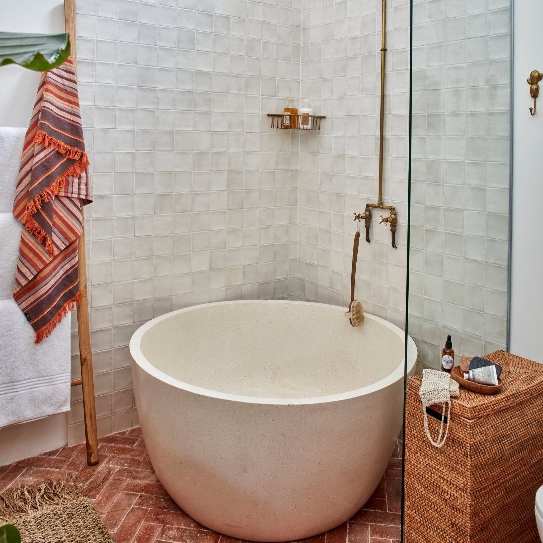 Terrazzo Bath 1 (white)