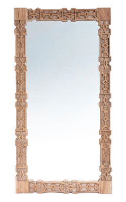 Teak Mirror 2 (80cm)