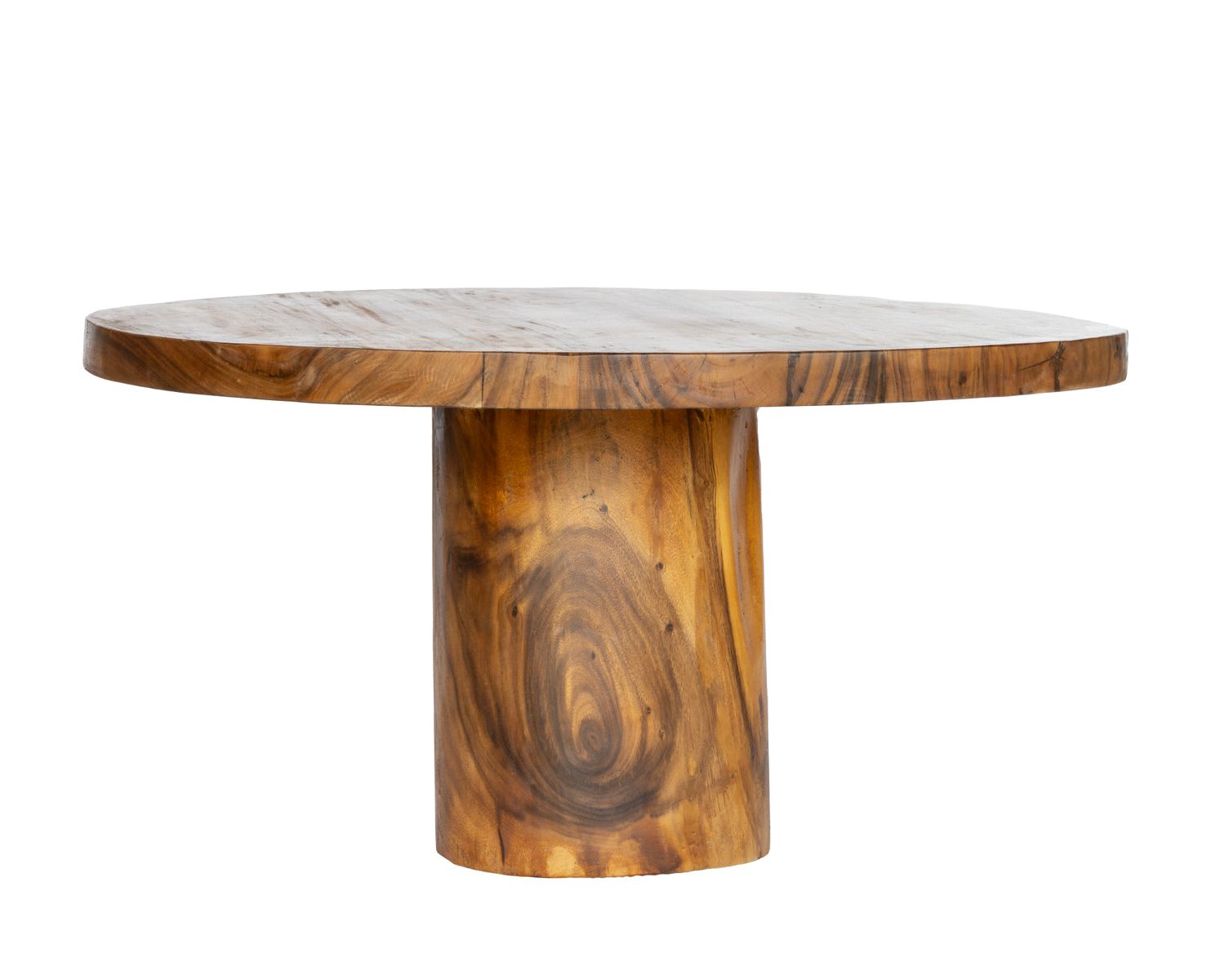 Round Suar Dining Table (150cm)