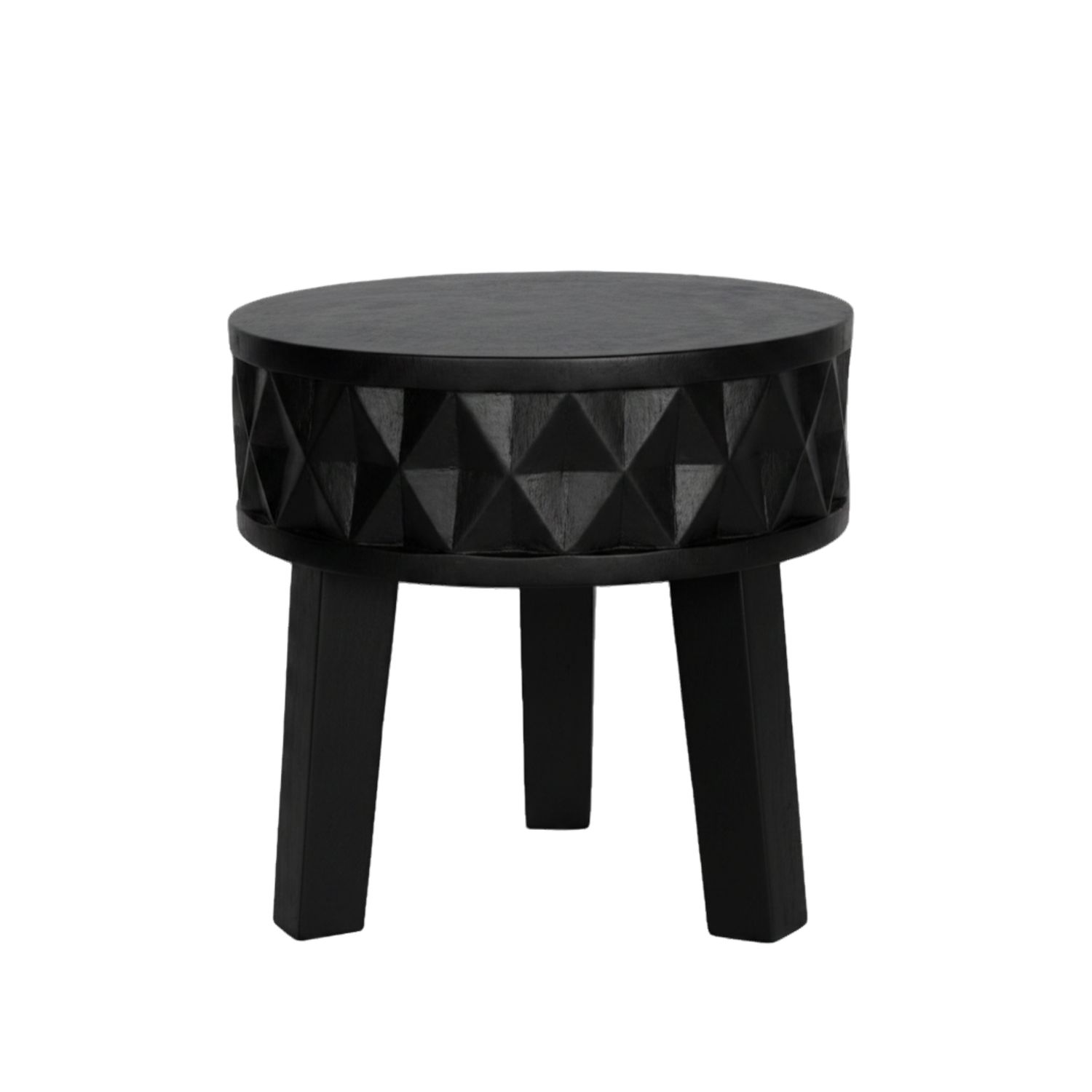 Suar Side Table 16 (black)