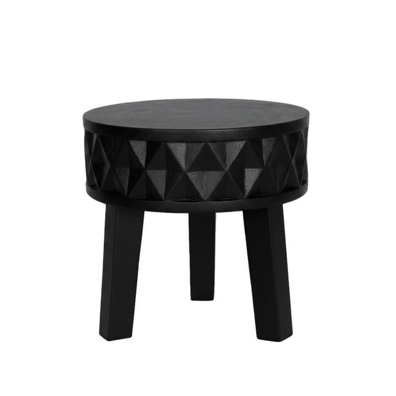 Suar Side Table 16 (black)