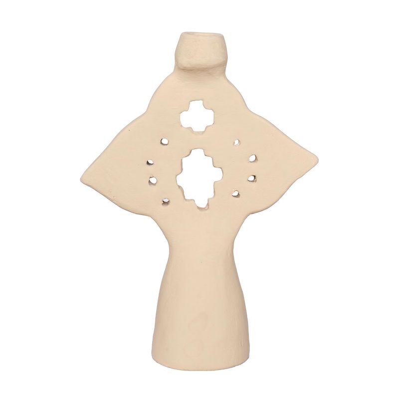 Clay Candle Holder 4