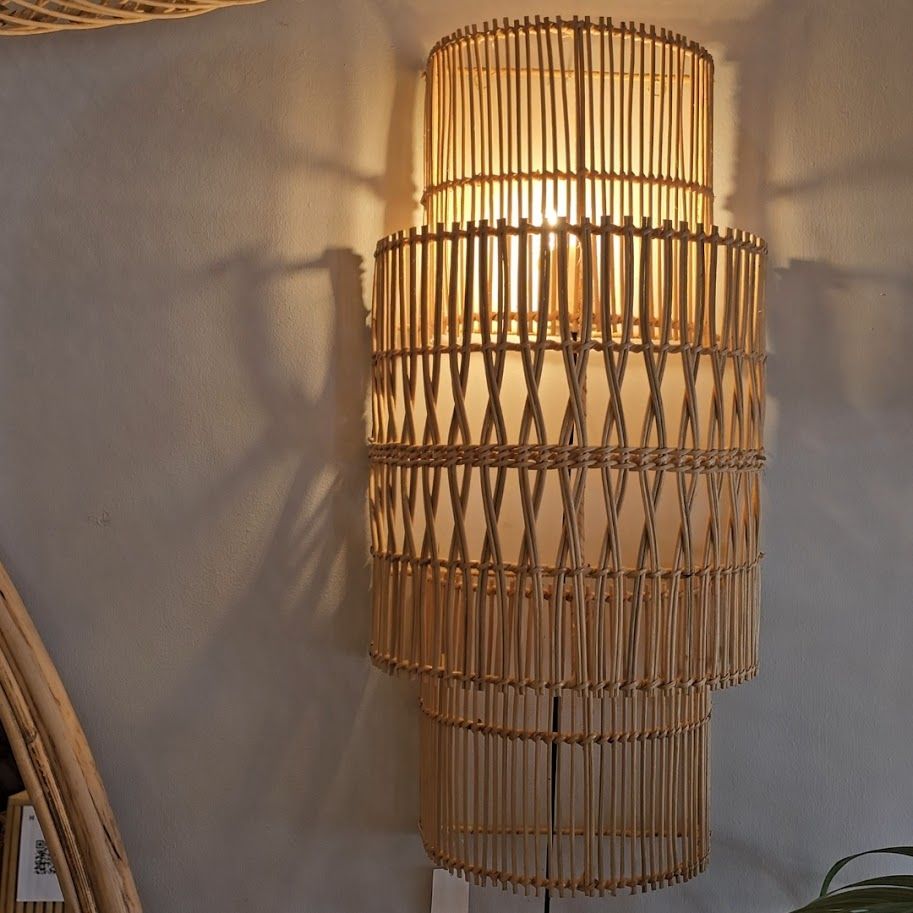 Rattan Wall Lamp 5