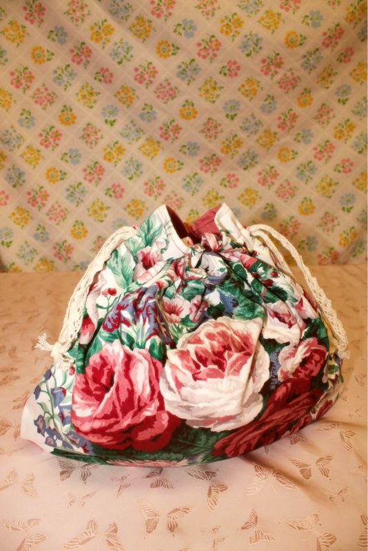 Rose Reticule Bag