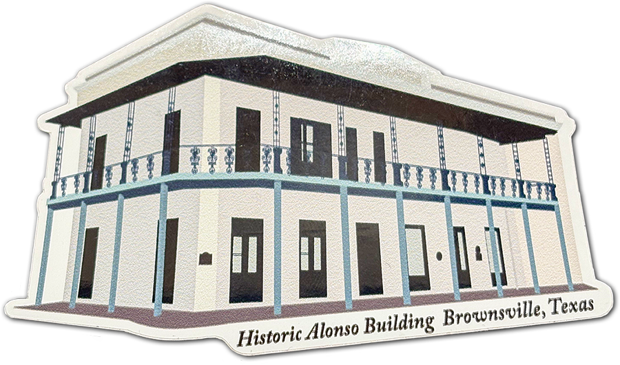 Historic Alonso Building sticker