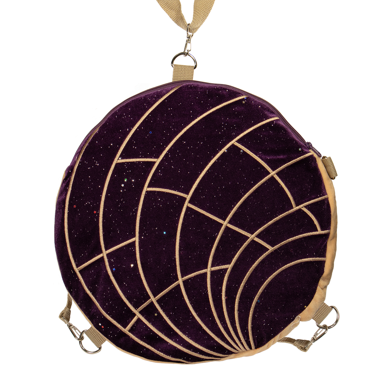 Purple Conchita Back Pack