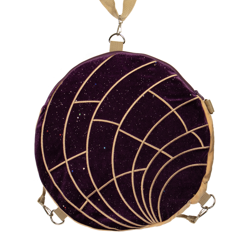 Purple Conchita Back Pack