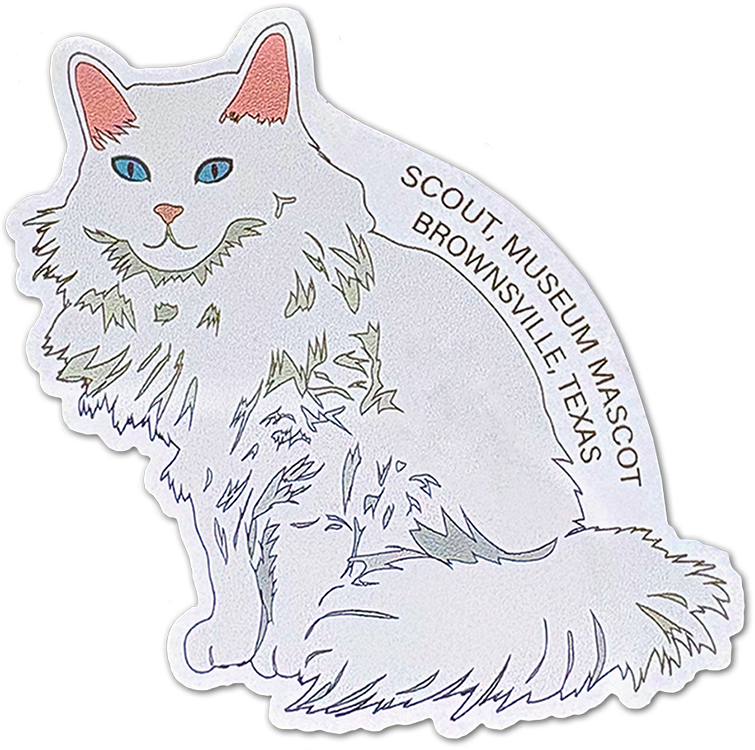 Scout, Museum Mascot sticker